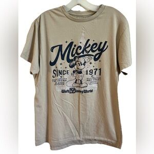 Disney Parks Mickey Mouse Graphic T-Shirt Adult Medium Unisex